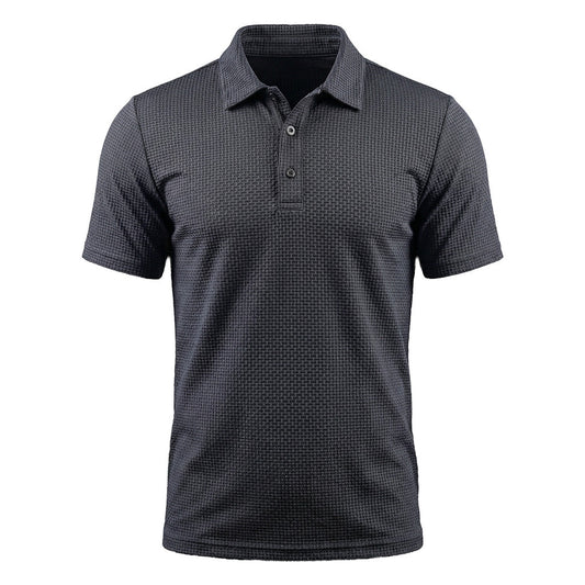 Men's Ultra-Comfort Stretch Polo Shirt - Harbour Gray