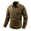 Men's Long Sleeve Cotton Workwear Shirt