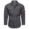 Men's Long Sleeve Cotton Workwear Shirt