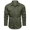 Men's Long Sleeve Cotton Workwear Shirt