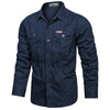 Men's Long Sleeve Cotton Workwear Shirt