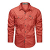 Men's Long Sleeve Cotton Workwear Shirt