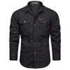 Men's Long Sleeve Cotton Workwear Shirt