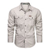 Men's Long Sleeve Cotton Workwear Shirt