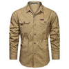 Men's Long Sleeve Cotton Workwear Shirt