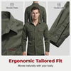 Men's Long Sleeve Cotton Workwear Shirt