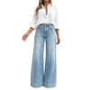 Vintage High-Waisted Wide-Leg Jeans