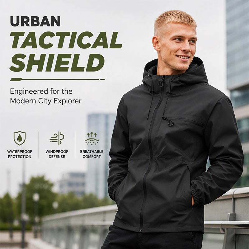 Waterproof Outdoor Hooded Jacket