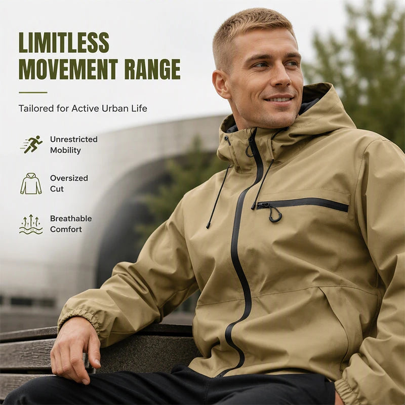 Waterproof Outdoor Hooded Jacket