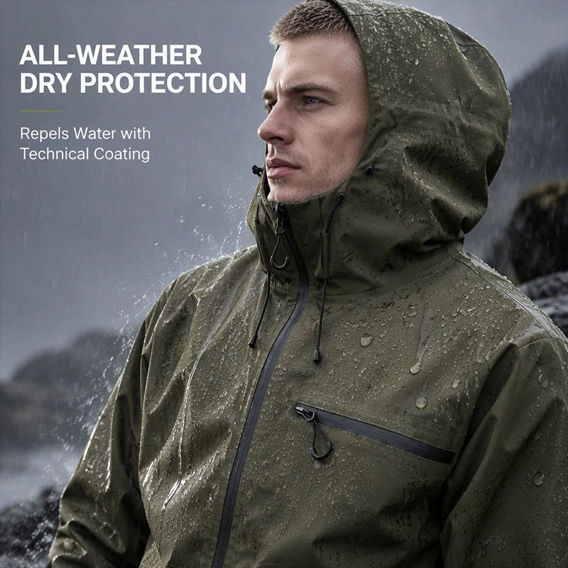 Waterproof Outdoor Hooded Jacket