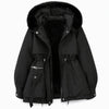 Longline Lapel Winter Coat