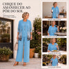 Patterned Three Piece Elegant Women Set
