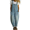 Vintage Loose Denim Bib Overalls