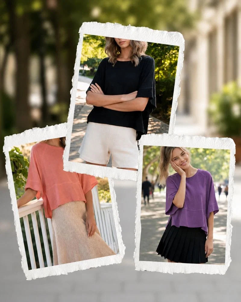🔥Women's Relaxed Bell Sleeve Everyday Top