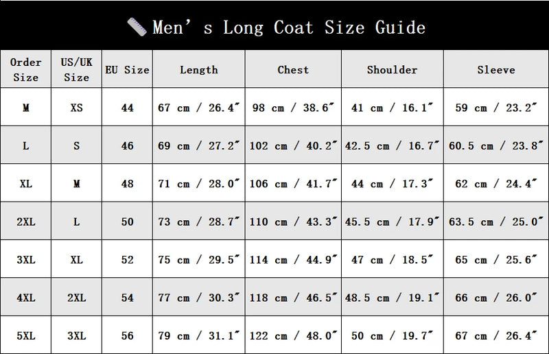 Single Breasted Long Coat