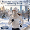 Integrated Flannel Warm Face Mask Hat