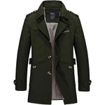 Single Breasted Long Coat