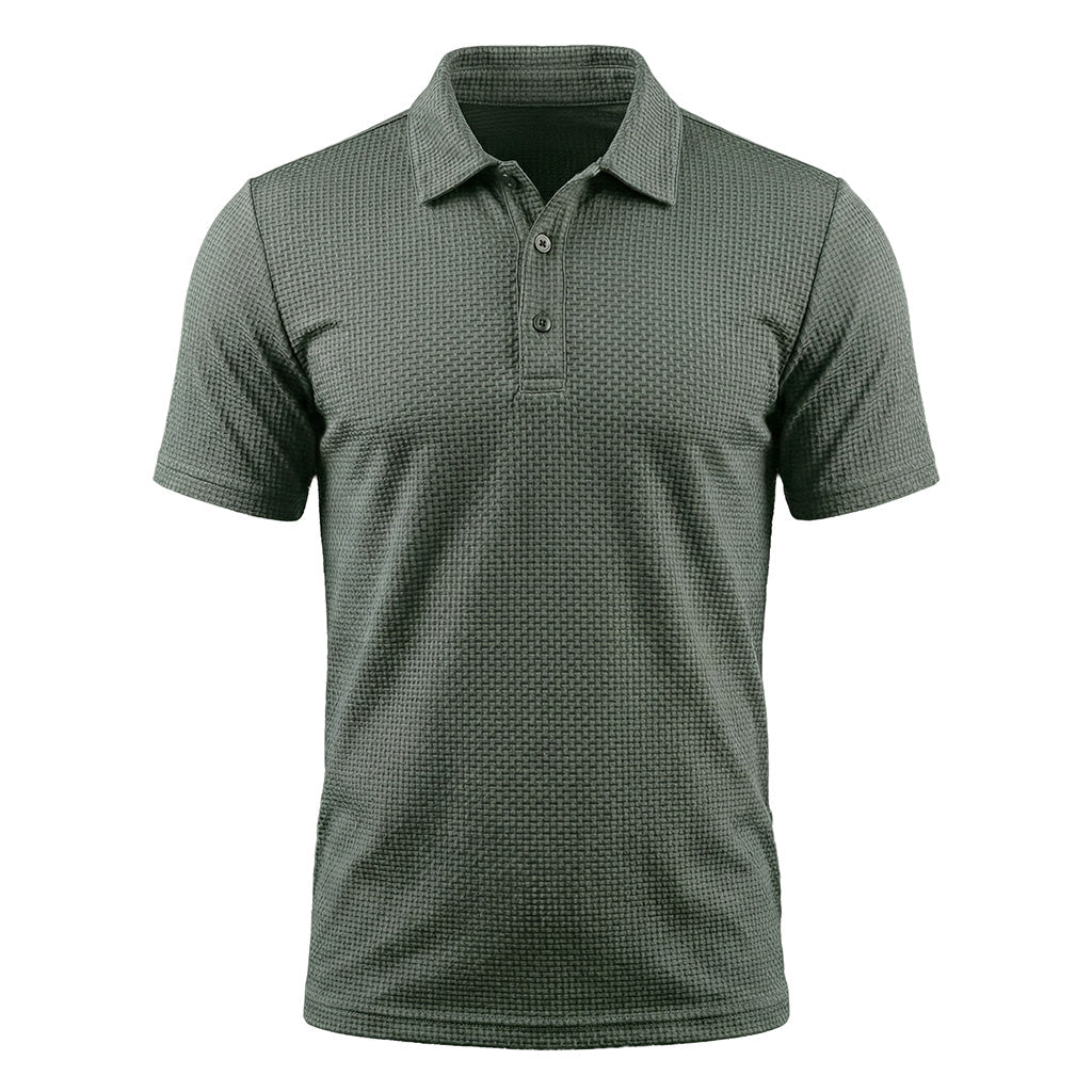 Men's Ultra-Comfort Stretch Polo Shirt - Sage Green