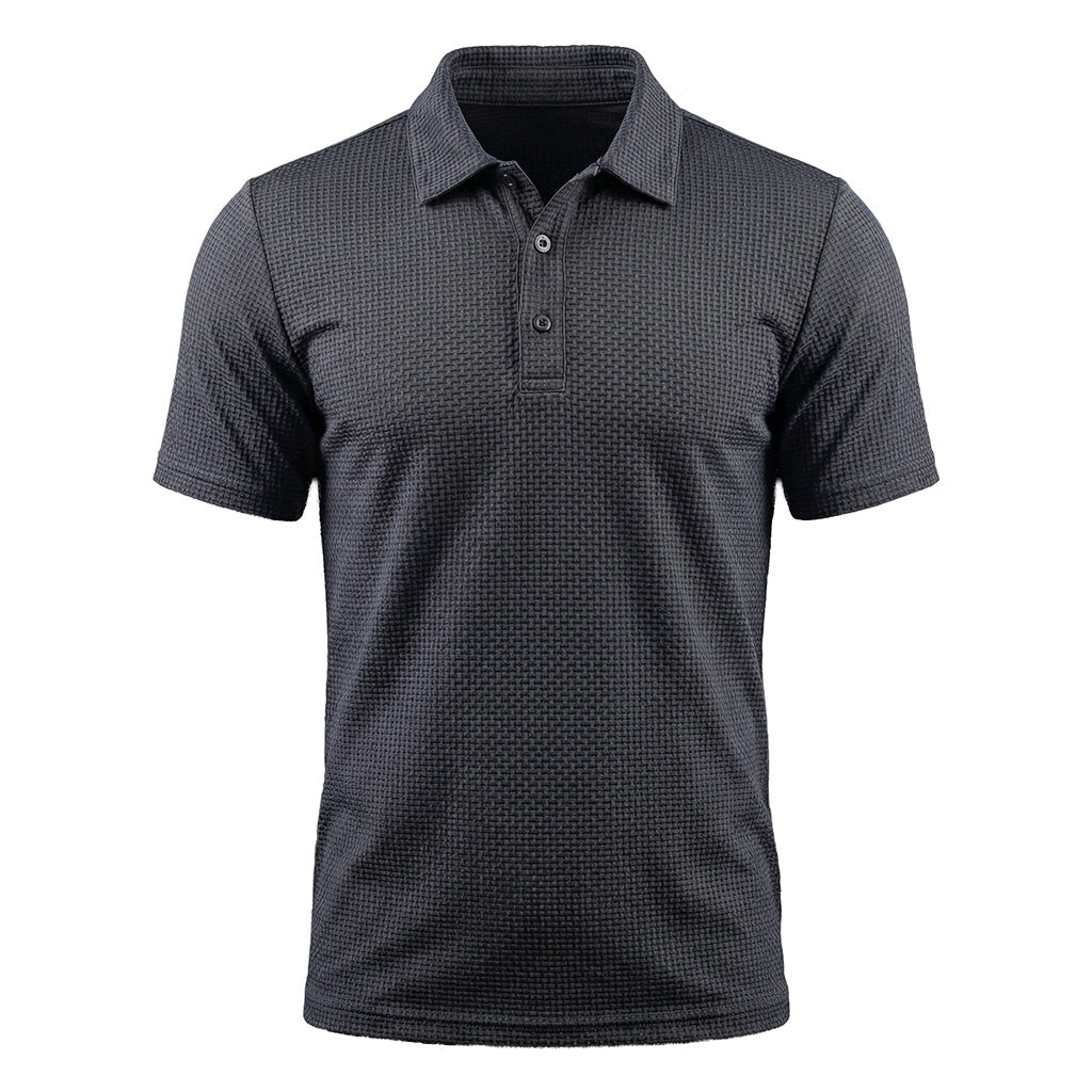 Men's Ultra-Comfort Stretch Polo Shirt - Harbour Gray