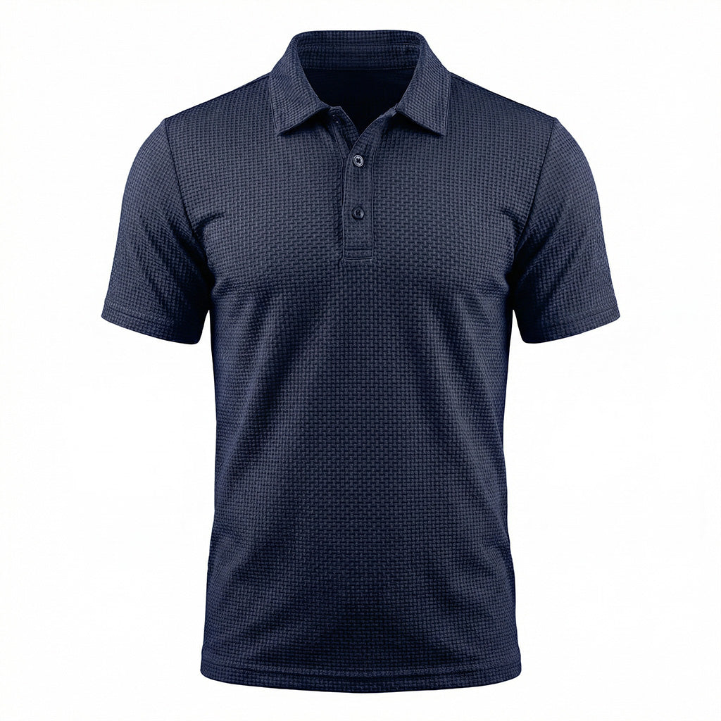 Men's Ultra-Comfort Stretch Polo Shirt - Midnight Navy