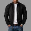 Men's Suede Bomber Jacket