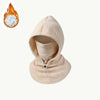 Integrated Flannel Warm Face Mask Hat