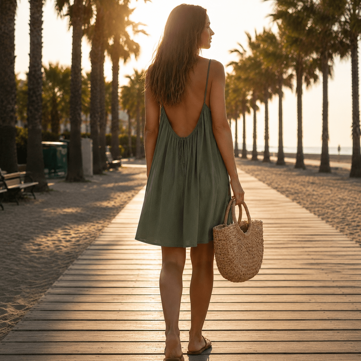 Nuance adjustable-back dress product image 4