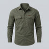 Men's Long Sleeve Cotton Workwear Shirt