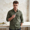 Men's Long Sleeve Cotton Workwear Shirt