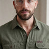 Men's Long Sleeve Cotton Workwear Shirt