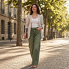Vintage High-Waisted Wide-Leg Jeans