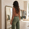 Vintage High-Waisted Wide-Leg Jeans
