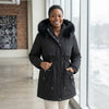 Longline Lapel Winter Coat