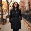 Longline Lapel Winter Coat