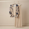 Patterned Three Piece Elegant Women Set