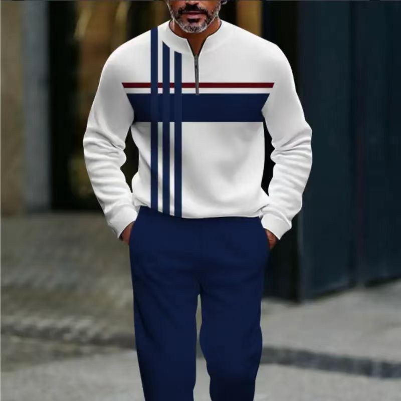 👕 60% OFF NOW! 🔥 Men's Graphic Print Pullover & Pants Set – Street Style, Comfort Fit & Casual Look 👖 - image 5