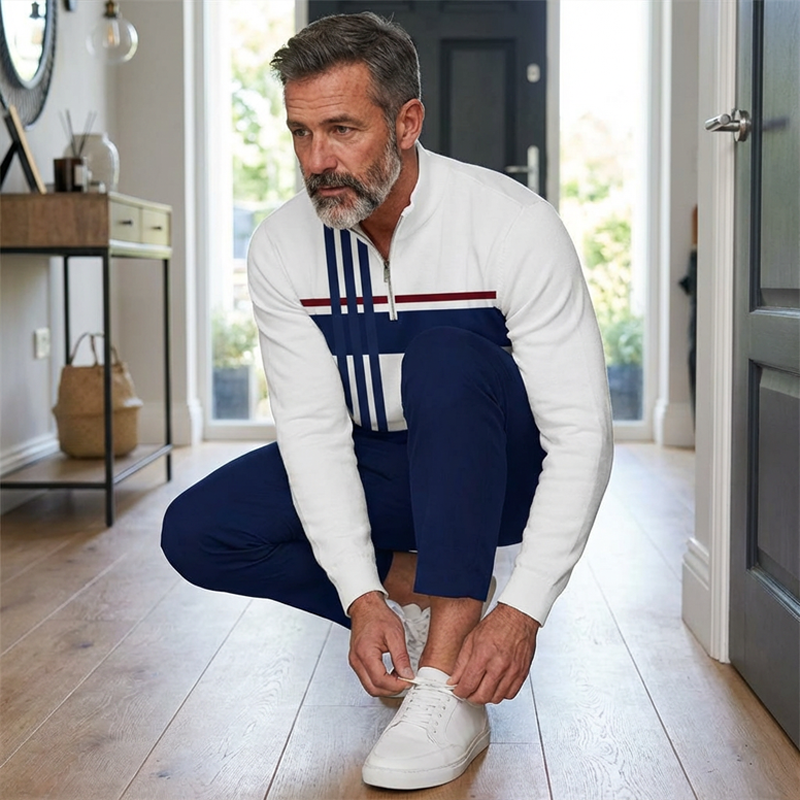 👕 60% OFF NOW! 🔥 Men's Graphic Print Pullover & Pants Set – Street Style, Comfort Fit & Casual Look 👖 - image 7
