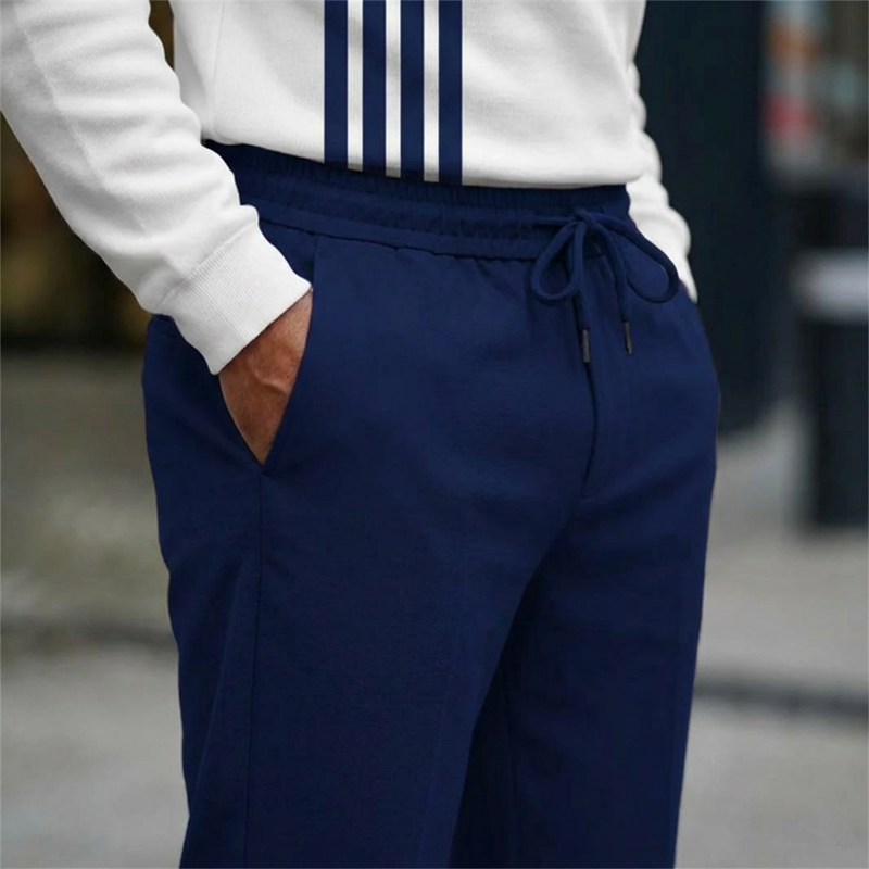 👕 60% OFF NOW! 🔥 Men's Graphic Print Pullover & Pants Set – Street Style, Comfort Fit & Casual Look 👖 - image 9