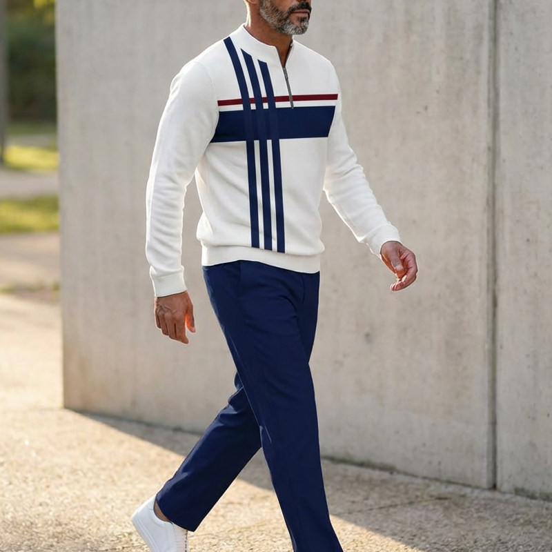 👕 60% OFF NOW! 🔥 Men's Graphic Print Pullover & Pants Set – Street Style, Comfort Fit & Casual Look 👖 - image 11