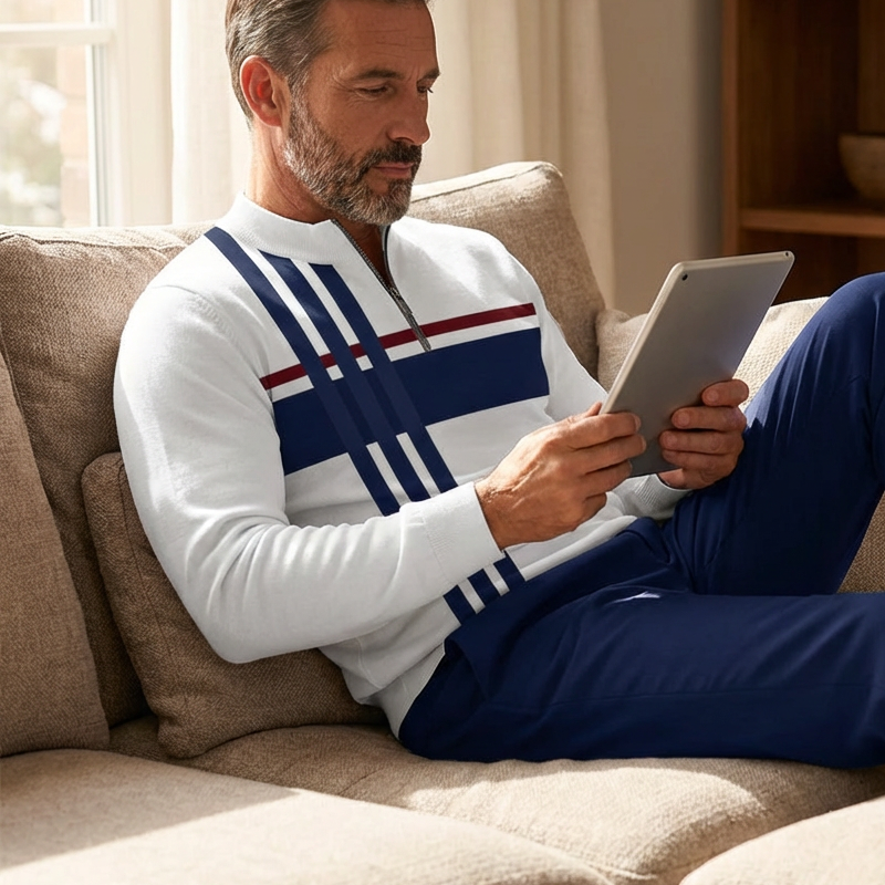 👕 60% OFF NOW! 🔥 Men's Graphic Print Pullover & Pants Set – Street Style, Comfort Fit & Casual Look 👖 - image 12